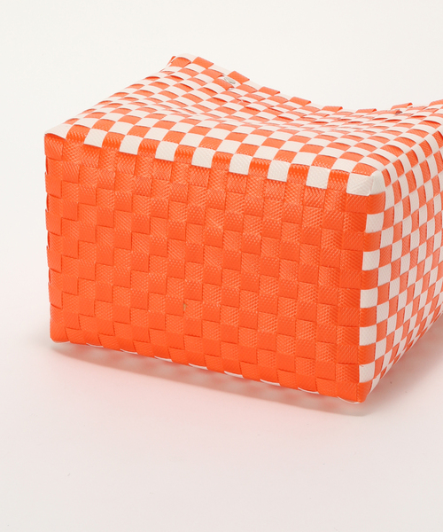 MERCEDES SALAZAR（メルセデスサラザール）の「【MERCEDES SALAZAR/メルセデス サラザール】 MINI BAG+CHARM：バッグ（かごバッグ・レディース・オレンジ・FREE）」の4枚目の写真