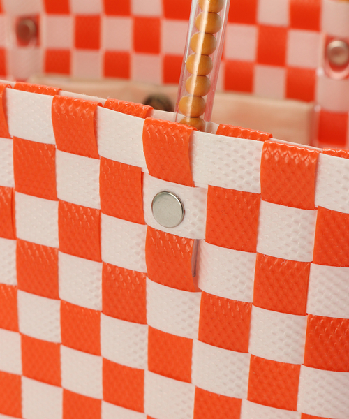 MERCEDES SALAZAR（メルセデスサラザール）の「【MERCEDES SALAZAR/メルセデス サラザール】 MINI BAG+CHARM：バッグ（かごバッグ・レディース・オレンジ・FREE）」の10枚目の写真