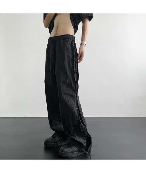 ストレッチメッシュベルト/穴あけ不要 編みこみメッシュ