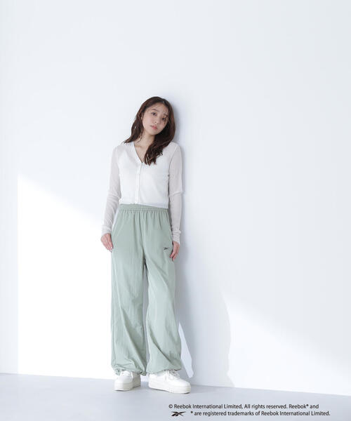 カーディガン 「THINK BEAUTY」「麻亜里さんコラボ」シアーカーデ＆リブカップ付きニットキャミソール レディース ◇【THINK BEAUTY】【麻亜里さんコラボ】シアーカーデ