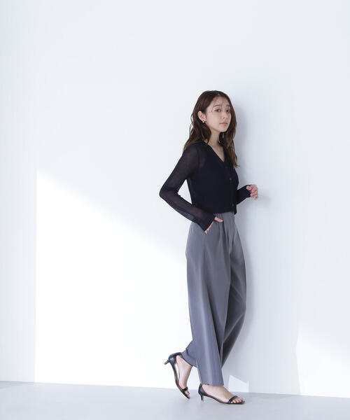 セール】◇【THINK BEAUTY】【麻亜里さんコラボ】シアーカーデ