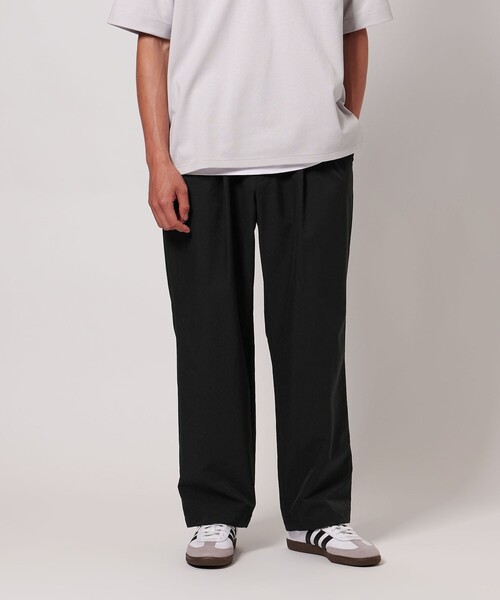 UNITED ARROWS(ユナイテッドアローズ)の「DotAir ドットエア ハーフギャザー ヘムコード 2プリーツパンツ ‐吸水速乾 ストレッチ‐(その他パンツ・メンズ・ダークグレー/ブラック・XL/L/S/M)」の6枚目の写真