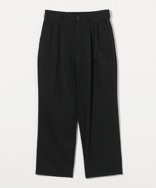 UNITED ARROWS(ユナイテッドアローズ)の「DotAir ドットエア ハーフギャザー ヘムコード 2プリーツパンツ ‐吸水速乾 ストレッチ‐(その他パンツ・メンズ・ダークグレー/ブラック・XL/L/S/M)」の20枚目の写真