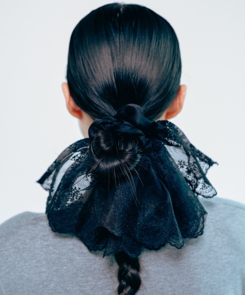 Veiled Lace Chouchou / ヴェールレースシュシュ（シュシュ）｜Carmelo