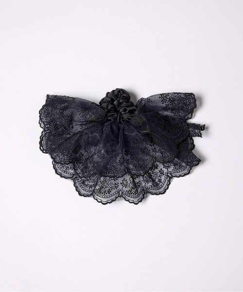 Veiled Lace Chouchou / ヴェールレースシュシュ（シュシュ）｜Carmelo