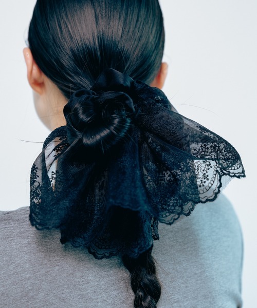 Veiled Lace Chouchou / ヴェールレースシュシュ（シュシュ）｜Carmelo