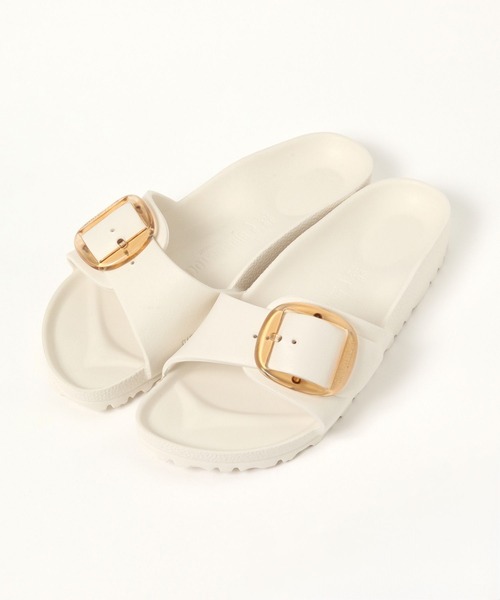 studio CLIP(スタディオクリップ)の「【daily CLIP】BIRKENSTOCK MADRIDサンダル(サンダル・レディース・ブラック/オフホワイト/ピンク・MEDIUM/LARGE)」の2枚目の写真