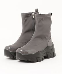 YOSUKE | 「YOSUKE/ヨースケ」厚底ストレッチショートブーツ(ブーツ)