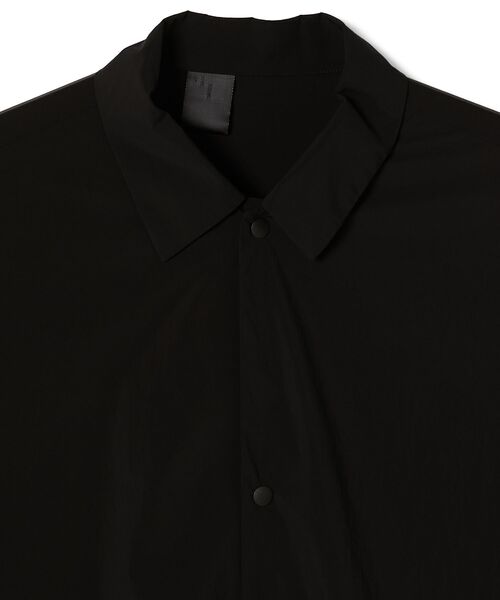 N.HOOLYWOOD テクスチャー仕上げの黒い長袖シャツ SHIRT N.HOOLYWOOD COMPILE│N-HOOLYWOOD.COM
