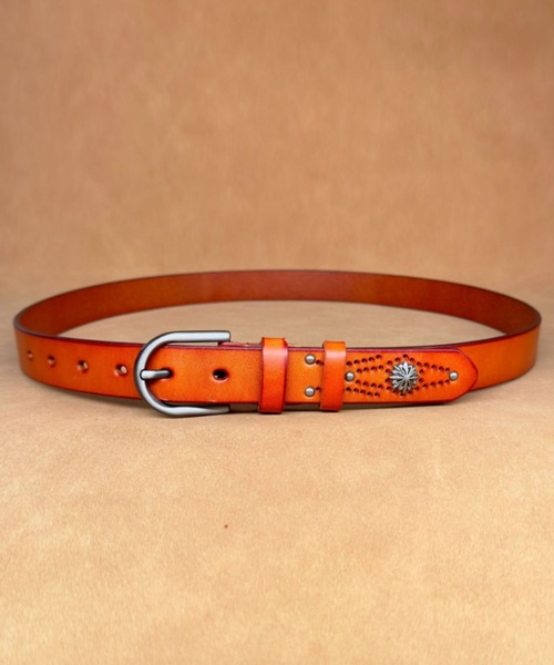 Z)【BLINGLEADS】LEATHER BELT/ZK-67（ベルト）｜Bling Leads