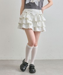 OLIVE des OLIVE | ドロストティアードミニスカート(スカート)