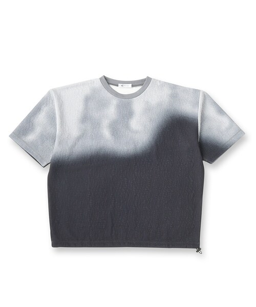 tk.TAKEO KIKUCHI(ティーケータケオキクチ)の「ブラーフクレジャカードカットソー(Tシャツ/カットソー・メンズ・ブラック/ライトグレー・03/02)」の16枚目の写真