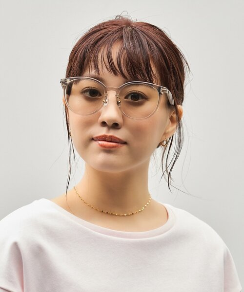 SUNCUTGlasses/UV100%CUT ボストン型 サングラス｜ラバーテンプル