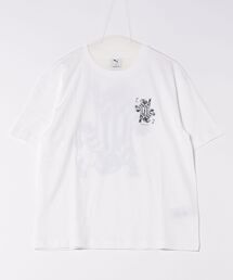 PUMA ウェア プーマウェア M GRAPHIC CARD PLAY RELAXEDTEE ショートスリーブ 634128 02WH