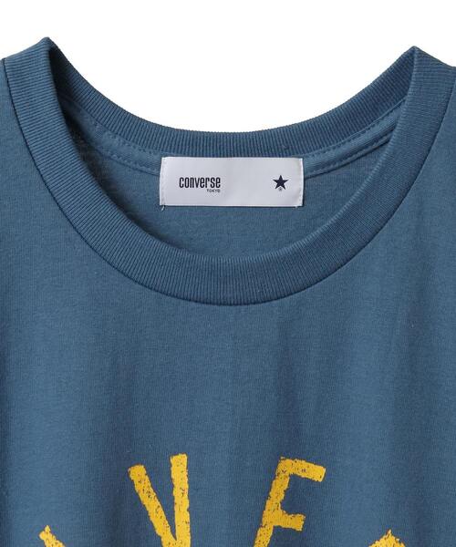 CONVERSE TOKYO（コンバーストウキョウ）の「【限定展開】TIGER LOGO PRINT TEE（Tシャツ/カットソー・メンズ・ブラック/ブルー/ホワイト/ブラウン・SMALL/MEDIUM）」の11枚目の写真