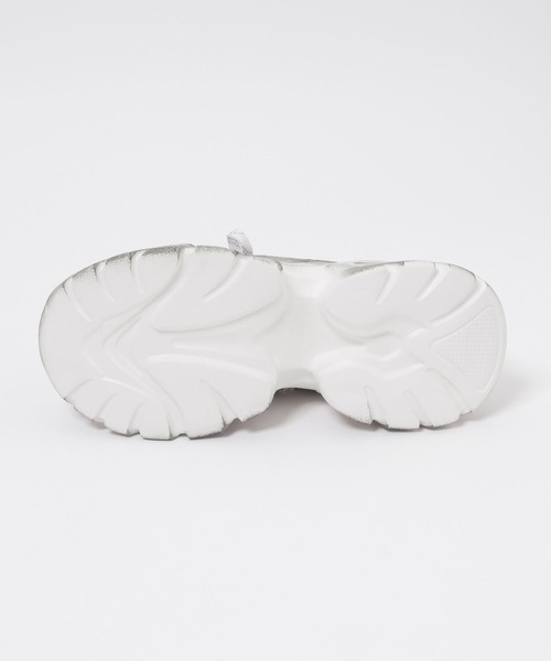 JEANASIS（ジーナシス）の「ステインヴィンテージスニーカー/497670（スニーカー・レディース・シルバー系その他/ブラック系その他/ブラウン系その他・MEDIUM/LARGE）」の10枚目の写真