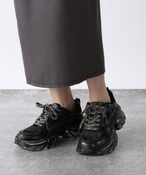 JEANASIS（ジーナシス）の「ステインヴィンテージスニーカー/497670（スニーカー・レディース・シルバー系その他/ブラック系その他/ブラウン系その他・MEDIUM/LARGE）」の22枚目の写真