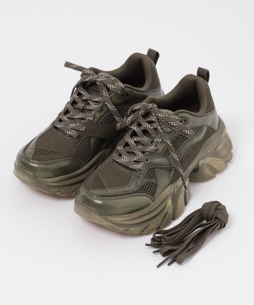 アメリカヴィンテージのスニーカー♡23.5 セール】ステインヴィンテージスニーカー/497670（スニーカー