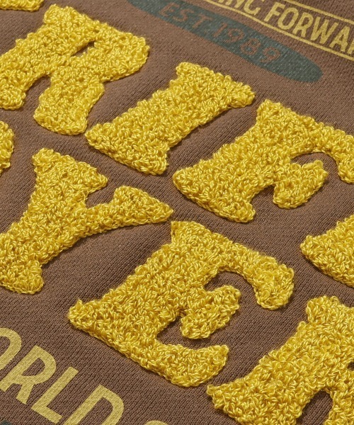 KRIFF MAYER Lady's Collection(クリフメイヤーレディースコレクション)の「【サガラ刺繍】裏起毛クルー(クリフラビット)(スウェット・レディース・ブラウン/ナチュラル/ベージュ/チャコール/カラフル/レッド・LARGE/MEDIUM)」の15枚目の写真