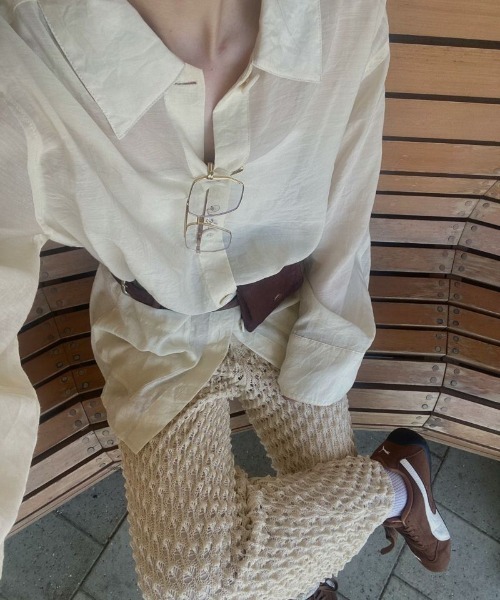 ISOOK（アイスー）の「スエードポーチベルト(kiharu select) / ウエストポーチ 細ベルト ミニバッグ 合皮 合成皮革 ブラウン ブラック 茶 黒（ベルト・レディース・ブラック/ブラウン・FREE）」の9枚目の写真