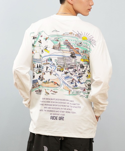 限定】DEAR LAUREL/ディアローレル ラッシュガード 水陸両用 ロンT