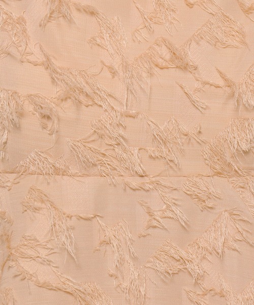 mysty woman（ミスティウーマン）の「カットジャガードペプラムキャミワンピース　583339（ワンピース・レディース・ブラック/アイボリー/ピンクベージュ・FREE）」の20枚目の写真