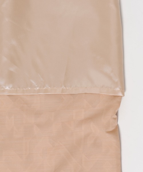 mysty woman（ミスティウーマン）の「カットジャガードペプラムキャミワンピース　583339（ワンピース・レディース・ブラック/アイボリー/ピンクベージュ・FREE）」の21枚目の写真