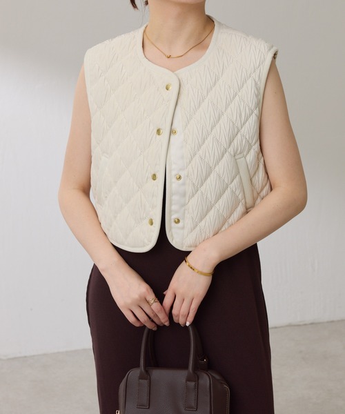 【OT】ベロアキルトベスト