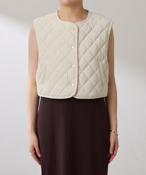 【OT】ベロアキルトベスト