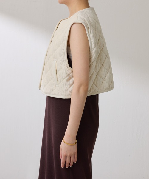 【OT】ベロアキルトベスト