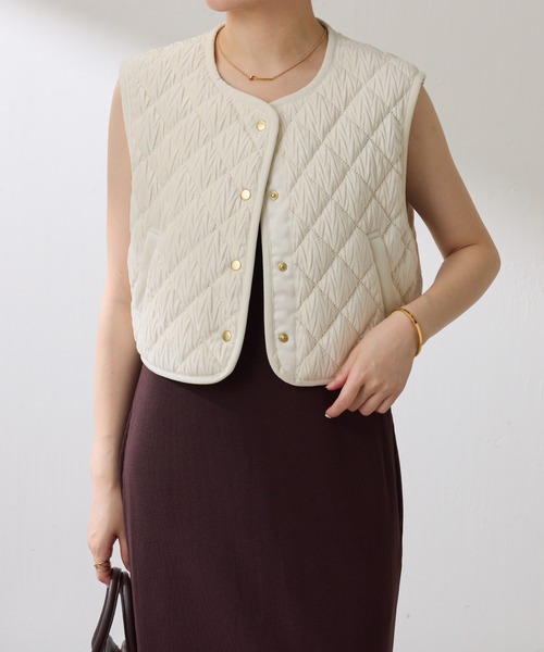 【OT】ベロアキルトベスト