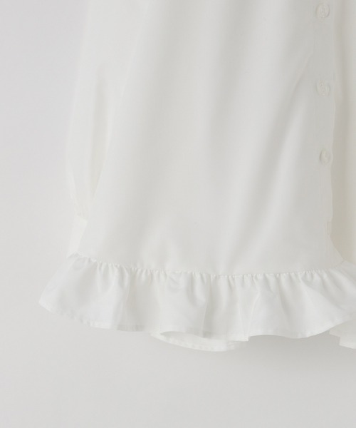 LOWRYS FARM（ローリーズファーム）の「フリルカラーチュニックブラウス　 578272（シャツ/ブラウス・キッズ・ピンク/オフホワイト・110cm/120cm/130cm/140cm/150cm）」の8枚目の写真