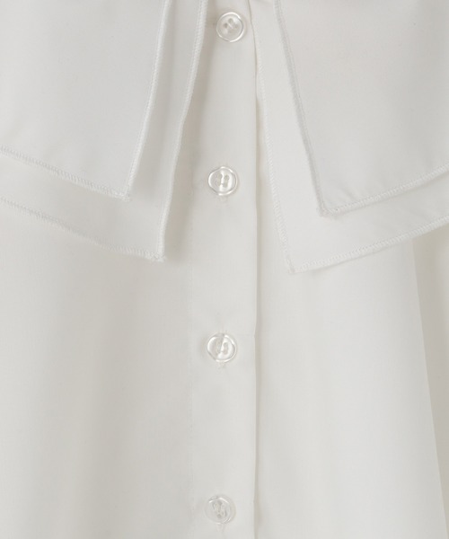 LOWRYS FARM（ローリーズファーム）の「フリルカラーチュニックブラウス　 578272（シャツ/ブラウス・キッズ・ピンク/オフホワイト・110cm/120cm/130cm/140cm/150cm）」の7枚目の写真