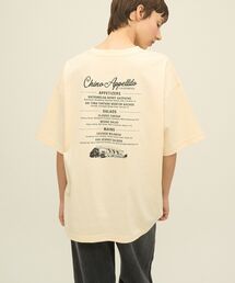 ワントーンロゴプリントTシャツ