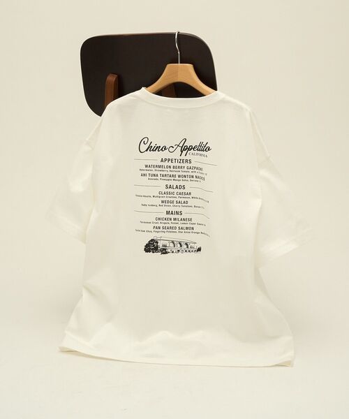 AMERICAN HOLIC(アメリカンホリック)の「ワントーンロゴプリントTシャツ(Tシャツ/カットソー・レディース・アイボリー/ブラック/オフホワイト・FREE)」の18枚目の写真