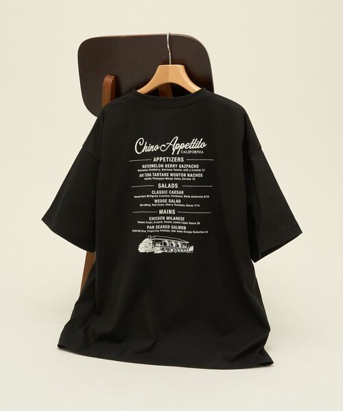 AMERICAN HOLIC(アメリカンホリック)の「ワントーンロゴプリントTシャツ(Tシャツ/カットソー・レディース・アイボリー/ブラック/オフホワイト・FREE)」の13枚目の写真