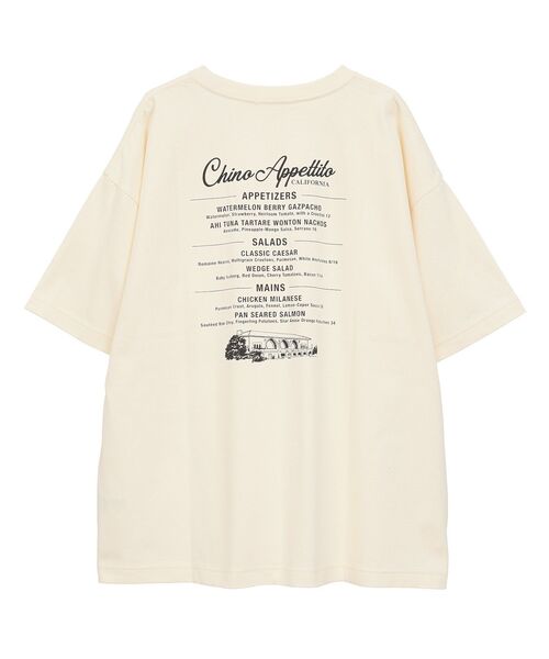 AMERICAN HOLIC(アメリカンホリック)の「ワントーンロゴプリントTシャツ(Tシャツ/カットソー・レディース・アイボリー/ブラック/オフホワイト・FREE)」の17枚目の写真