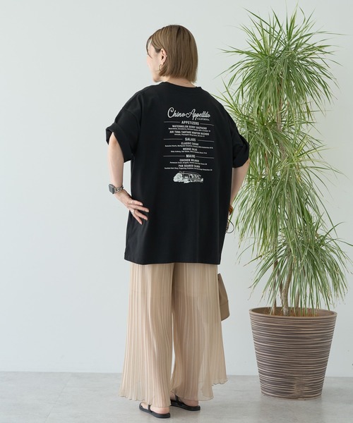 セール】ワントーンロゴプリントTシャツ（Tシャツ/カットソー
