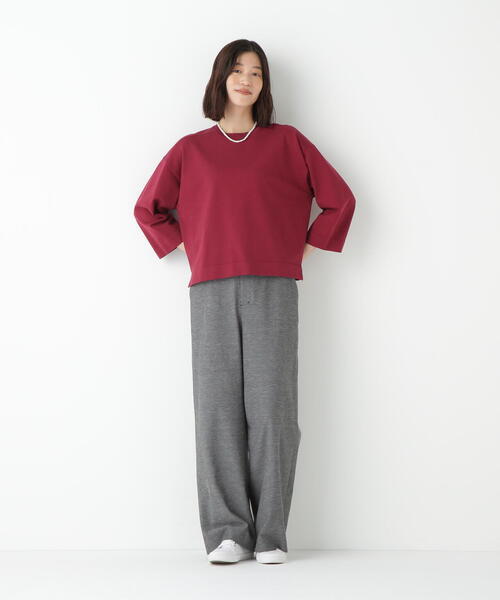 human woman（ヒューマンウーマン）の「◆【3サイズ展開】シェルタリングドライオックス（その他パンツ・レディース・チャコールグレー/ブラック/ベージュ・SMALL/MEDIUM/LARGE）」の14枚目の写真