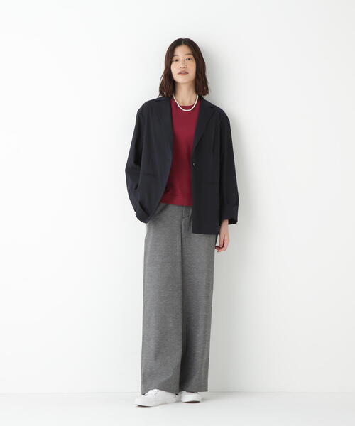 human woman（ヒューマンウーマン）の「◆【3サイズ展開】シェルタリングドライオックス（その他パンツ・レディース・チャコールグレー/ブラック/ベージュ・SMALL/MEDIUM/LARGE）」の15枚目の写真