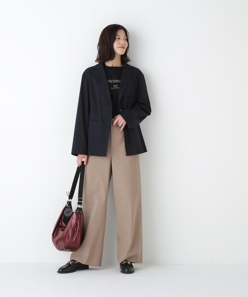 human woman（ヒューマンウーマン）の「◆【3サイズ展開】シェルタリングドライオックス（その他パンツ・レディース・チャコールグレー/ブラック/ベージュ・SMALL/MEDIUM/LARGE）」の22枚目の写真