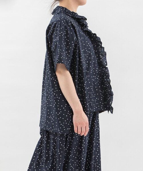 セール】ローンフリルブラウス（シャツ/ブラウス）｜nop de nod