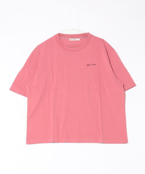 BOBO CHOSES（ボボショーズ）の「Hopscotch relaxed T-shirt（Tシャツ/カットソー・レディース・ピンク・S/M/XS/L/XL）」の15枚目の写真