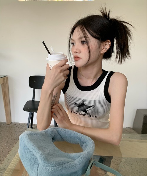 REBALANCE（リバランス）の「レディースニットタンク（タンクトップ・レディース・C/D/A/B・FREE）」の9枚目の写真