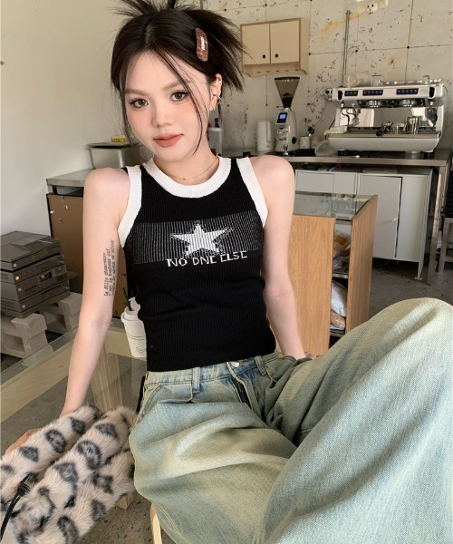 REBALANCE（リバランス）の「レディースニットタンク（タンクトップ・レディース・C/D/A/B・FREE）」の12枚目の写真