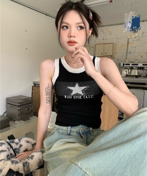 REBALANCE（リバランス）の「レディースニットタンク（タンクトップ・レディース・C/D/A/B・FREE）」の13枚目の写真