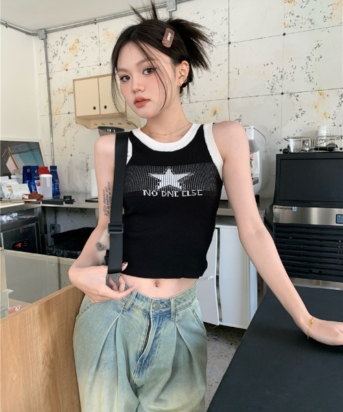 REBALANCE（リバランス）の「レディースニットタンク（タンクトップ・レディース・C/D/A/B・FREE）」の17枚目の写真
