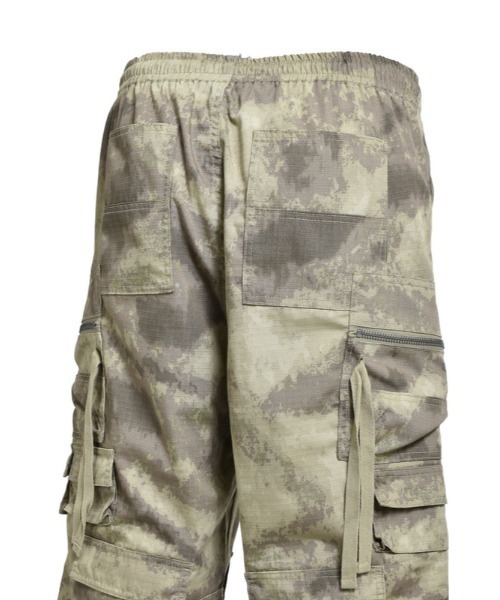 BREATH(ブレス)の「SUICIDE CAMO CARGO CROPPED(カーゴパンツ・メンズ・サンドベージュ/グリーン系カモフラージュ・MEDIUM/LARGE/X-LARGE)」の7枚目の写真