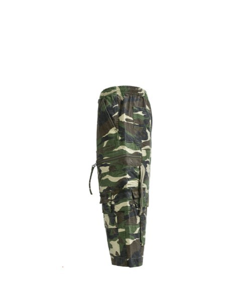 BREATH(ブレス)の「SUICIDE CAMO CARGO CROPPED(カーゴパンツ・メンズ・サンドベージュ/グリーン系カモフラージュ・MEDIUM/LARGE/X-LARGE)」の6枚目の写真