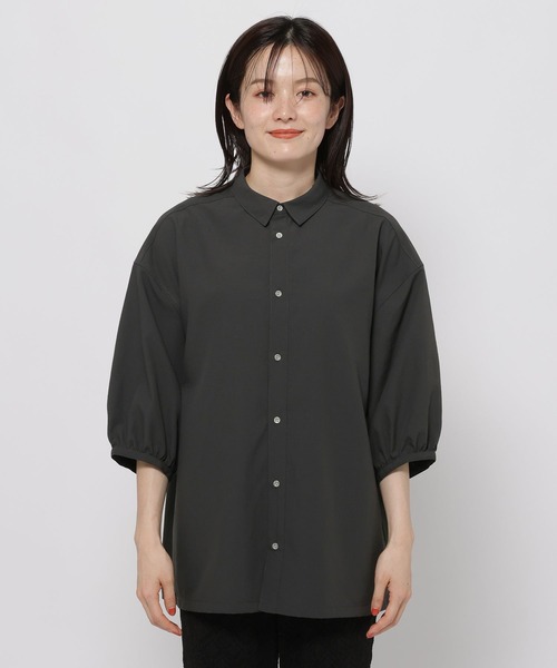 [今期新品] niko and… シャツ　ブラウス niko and… ブラウス シャツ 3WAYサイドギャザーシャツ